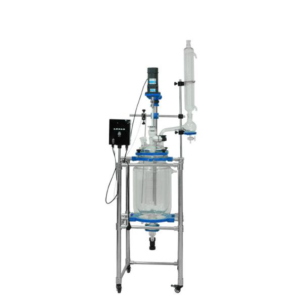 Buy cheap Stainless Steel 220V Three Phase 100L Lab Glass Reactor from wholesalers