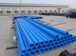 Wear Resistant Blue Wear Resistant UHMWPE Pipe For Abrasive Slurry Materials
