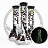 Buy cheap 13.5 Inches Smoking Water Pipe 7mm Thick Glass Luminous Art Design Ice Catcher Bong from wholesalers