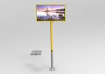 Double Sided 27" 32" LCD Advertising Display Screen 178H 178V Viewing Angle