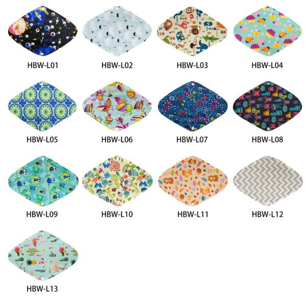 Buy cheap Heavy Flow Eco Friendly Reusable Sanitary Pads Fibre Sanitary Bamboo Cloth Pads High Absorbency from wholesalers