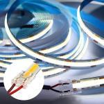 Hotel COB Mini Led Light Strip Wire Connectors 2 3 Pin Connection Solderless CCT