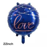 Wholesal LOVE Valentine's Day Foil Balloon Wedding Party 22 inch Valentine's Day