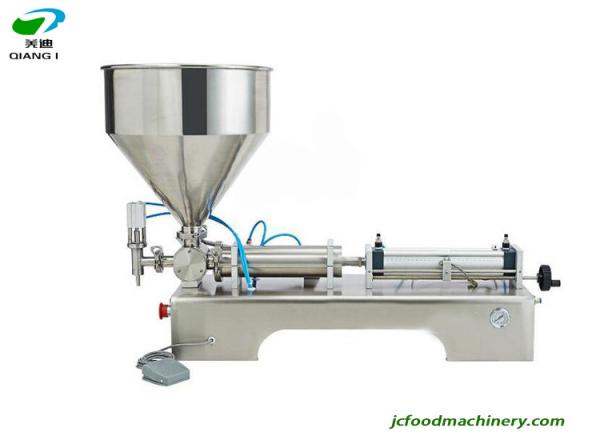 Buy cheap semi automatic small bottle filling machine stainless steel material from wholesalers