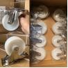Buy cheap 5 Inch SS Casters With Side Lock Solid Nylon Plate Casters Customize from wholesalers