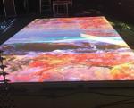 Interactive Waterproof P8.33 Dance Floor LED Display For Rental Lightweight