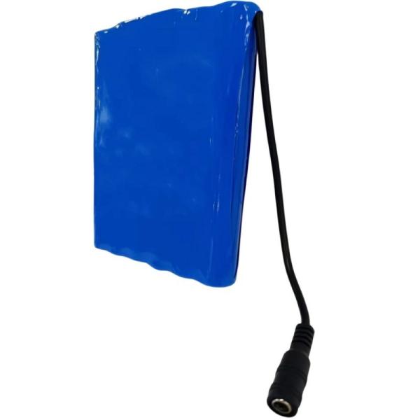 Buy cheap Slim 18650 Battery Packs 6S2P 22.2V 5Ah With DC 5.5x2.1mm Connector BMS On Top from wholesalers