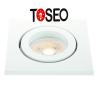 Buy cheap Adjustable Mr16 Aluminium Ceiling Downlight Square Recessed White from wholesalers