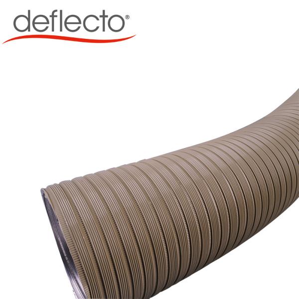 Buy cheap Heating Ventilation Semi Rigid Aluminum Duct 100MM 8 Edges Extention Air Duct from wholesalers