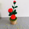 Buy cheap New Creative Luxury Handmade Crochet Knitting Plants Flowers Handicraft Home Decorations Crochet Flower from wholesalers