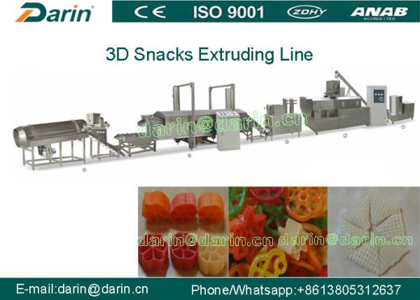 Buy cheap High Quality 3D Pellets Food Machine/Snack Food Extruder Machine from wholesalers