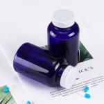 100ml-300ml Child Resistant Pharmaceutical Pill Bottle With Hinge Cap and Easy