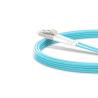 Buy cheap LC-LC 10G OM4 50 / 125 Fiber Optic Jumper Cable PVC / LSZH for Data Center from wholesalers