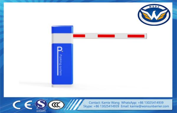 Buy cheap Speed Adjustable Traffic Barrier Gate 24V DC Brushless Motor Car Park Barrier With 6m Arm from wholesalers