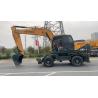 Buy cheap New Arrival Hydundai 210w-9 Wheel Excavator 20 Ton Second Hand Hyundai Wheel Digger from wholesalers