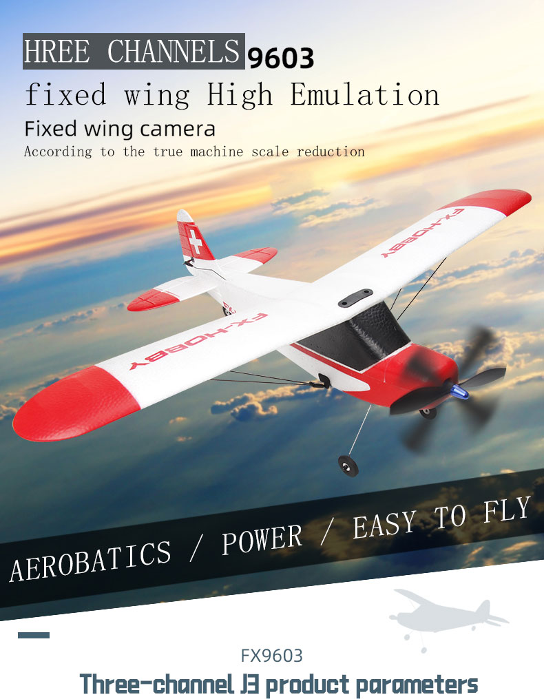 8-13 Year Olds' Favorite 2.4GHz Remote Control Stunt Glider Foam Aircraft Toy with Brushless Motor 200M Remote Distance