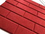 Acoustic Absorbers Cutting Polyester Fiber Panels With Oscillating Knife And V
