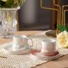 Buy cheap Ceramic Coffee Cups And Saucers Luxury Bulk Tea Cup For Occasion Business Gifts from wholesalers