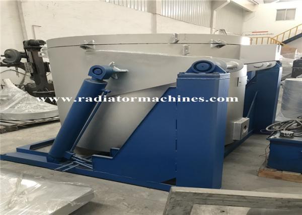 Buy cheap 1200Kg Natural Gas Aluminum Metal Melting Furnace Hydraulic Tilting Type from wholesalers