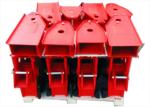 200mm Rear Heavy Duty Semi Trailer Suspension Types 90mm 20T