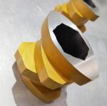 SUS440C Double Screw Extruder Machine Parts Screw Segments For Plastic