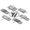 Buy cheap 100 Watt BeO AlN Al2O3 9*6mm Flange Termination For Military from wholesalers