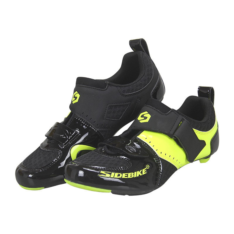 Slip Proof Sidebike Cycling Shoes / Triathlon Riding Shoes Fast Dry Sport Shoes