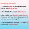 Buy cheap 1.4 Pro 400 Shots 1000 Gram Cake Fireworks Mandarin Pyrotechnics Factory Wholesales from wholesalers
