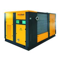Buy cheap 340hp Gas Powered Rotary Screw Air Compressor Air Cooled or Water Cooled product