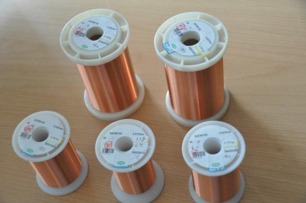 Buy cheap AWG 20 - 56 Polyurethane Insualted Enameled Copper Wire from wholesalers