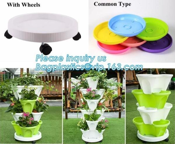 Green Garden Sacks Strawberry Hydroponic Vertical Farming Planter Pots Nursery