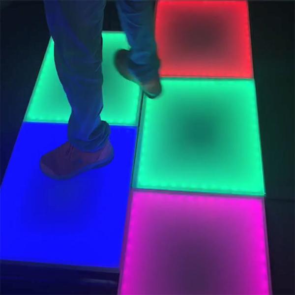 Buy cheap LED Dance Floor Gravity Induction Dance Panel Inductive Floor Tile Waterproof IP65 Outdoor/Indoor Event from wholesalers