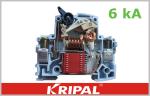 1/2/3/4P MCB Mini Circuit Breaker Breaking capacities:4.5KA :1,3,6,10,16,20,25
