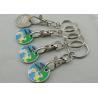 Buy cheap Zinc Alloy, Aluminum, Iron Rabbit Trolley Coin with Key Chain, One Euro Coin from wholesalers