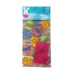 Food Grade Plastic Packaging Treat Bags , Cellophane Easter Treat Bags