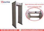 45 Zones Full Body Scanner , Industrial Door Frame Metal Detector 7 Inch LCD