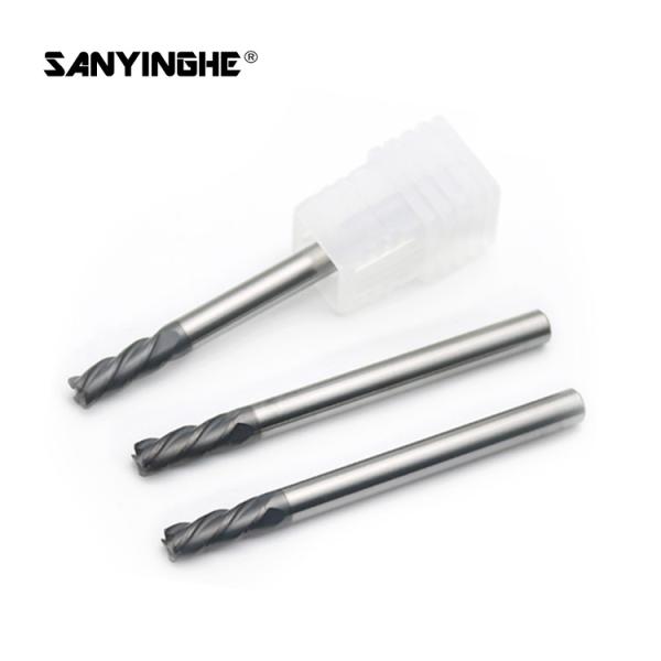 Buy cheap Carbide Corner Radius Milling Cutters 4 Flutes Long Shank Milling Cutter For Steel from wholesalers