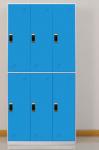 Electronic Safe H1850mm 6 door Gym Locker Room Furniture