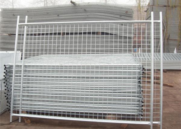 temporary construction fencing panels made in CEDUNA 2100mm*2400mm OD 38 tubing