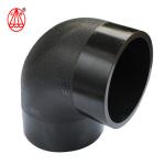 PE100 Fabricated Fitting 90 Degree Elbow High Corrosion Resistance long Service