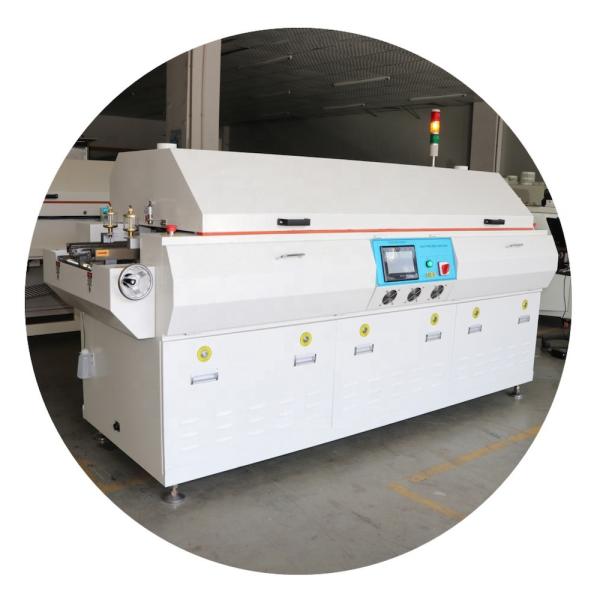 Buy cheap 6 Zones SMT Reflow Soldering Machine Oven Lead Free For PCB Production Line from wholesalers