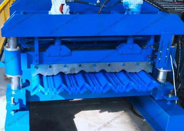 Buy cheap GI 1100mm Roof Roll Forming Machine Plc Automatic from wholesalers