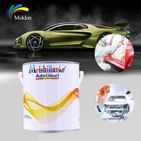 Buy cheap Blue Mildewproof Solid Color Car Paint Alkali Resistant Stable from wholesalers