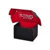 Buy cheap Black Red Gift Cosmetic Packaging Box Double Sided Printing Glossy Lamination OEM from wholesalers