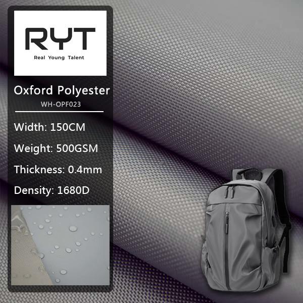 Buy cheap 1680 PVC Single Ply 100% Polyester Durable Waterproof Fabric For Luggage Shoes from wholesalers