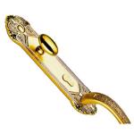 Stainless Steel Door Handle Lock Hinge Hardware Gold Color Rose Gold PVD Vacuum