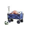Buy cheap 2 Cup Holders Outdoor Folding Wagon Shopping Use Collapsible Utility Cart from wholesalers