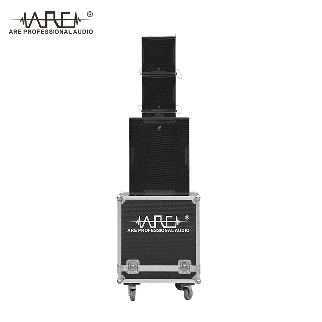 ARE AUDIO single 10 inch outdoor line array speaker system compact powerhouse of sound