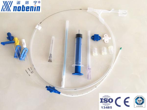Buy cheap Three Lumen Anesthesia Catheter Central Venous Catheter TPU CVC Cannula from wholesalers