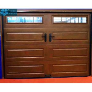 Vertical Single Track Sectional Overhead Garage Door